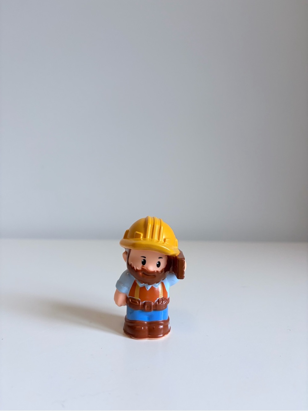 Fisher Price Little People Construction Worker Figure